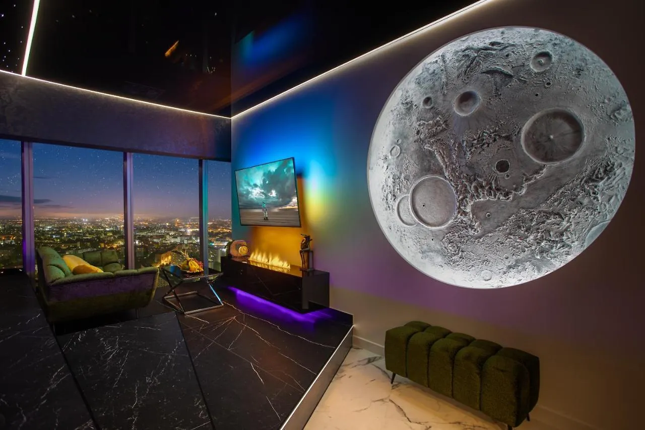 Apartamenty Sky Tower Z Jakuzzi Przy Oknie Wrocław