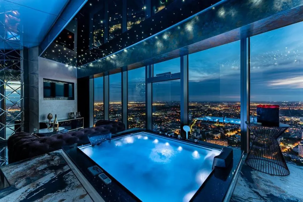 Apartment Apartamenty Sky Tower Z Jakuzzi Przy Oknie Wroclaw