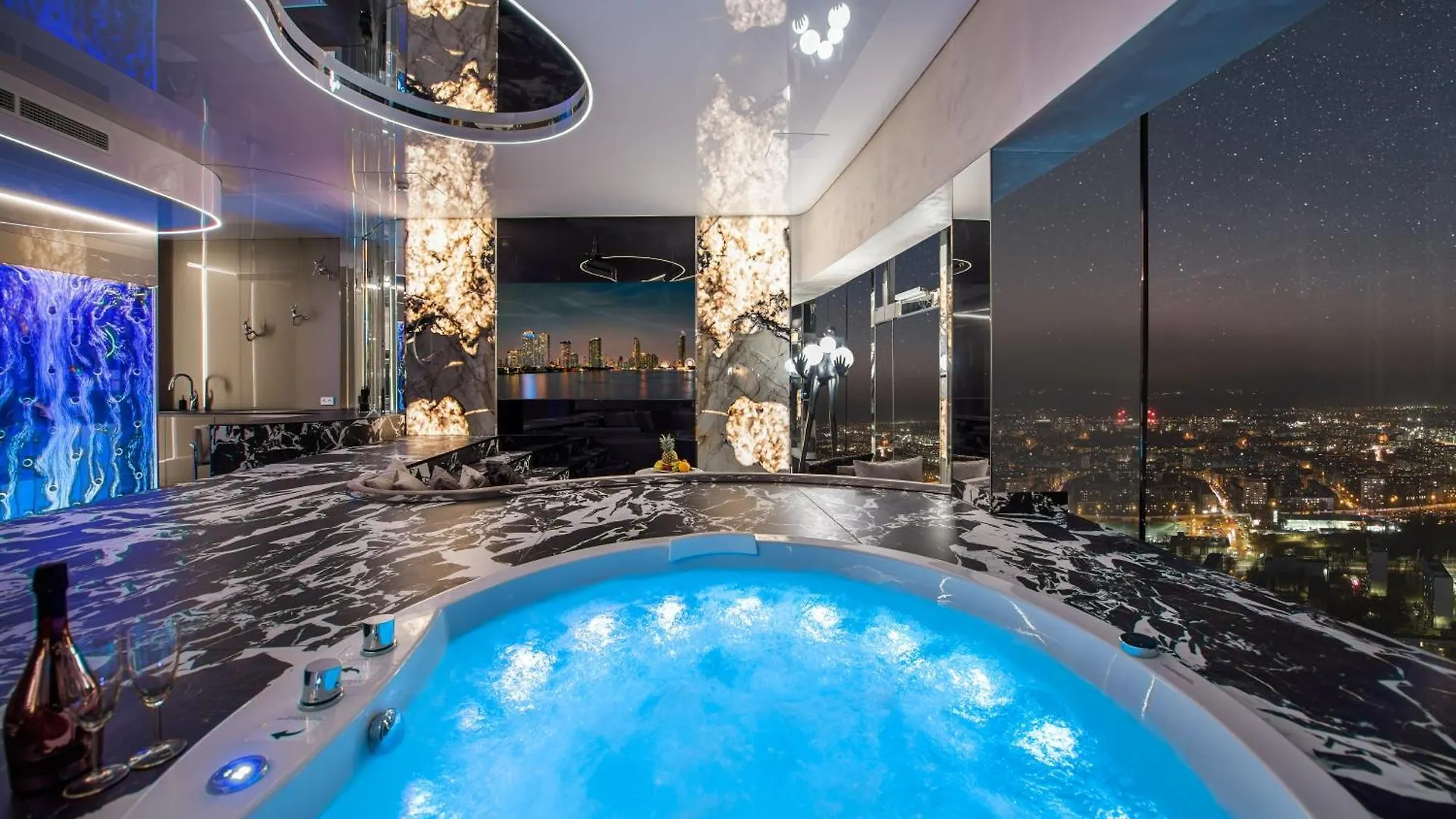 Apartment Apartamenty Sky Tower Z Jakuzzi Przy Oknie Wroclaw