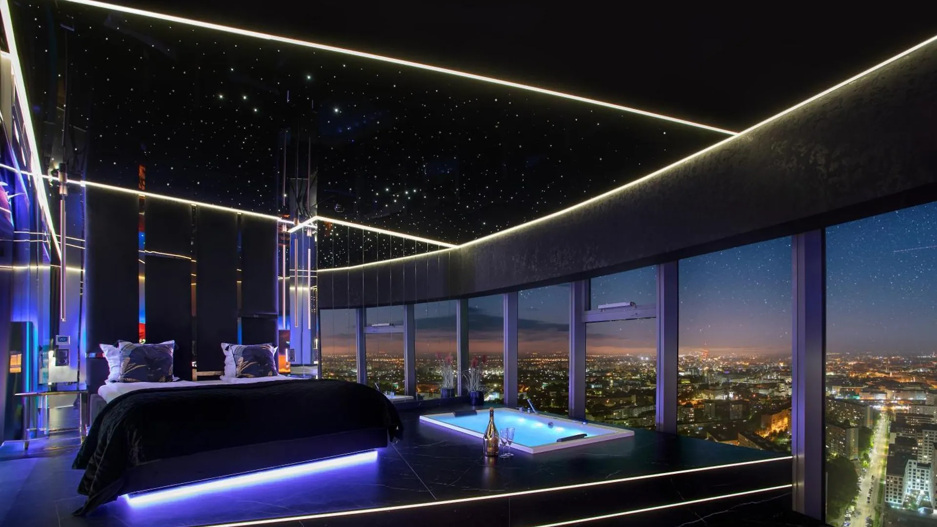 Apartment Apartamenty Sky Tower Z Jakuzzi Przy Oknie Wroclaw Poland