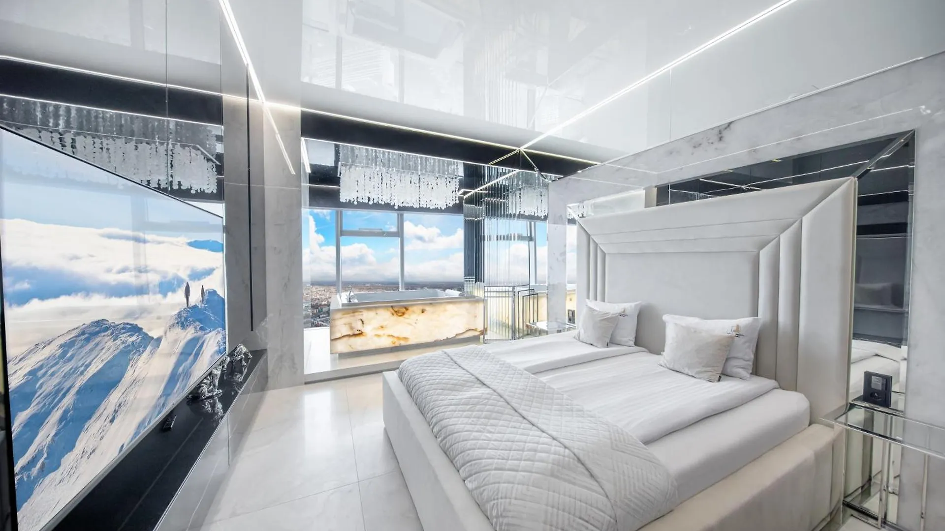 Apartment Apartamenty Sky Tower Z Jakuzzi Przy Oknie Wroclaw
